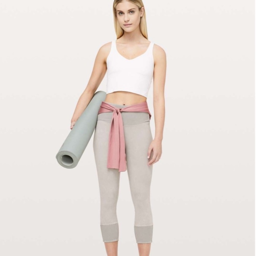 Lululemon Wunder Under Ribbed 23" Leggings